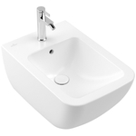 Villeroy & Boch Venticello wandbidet 1 kraangat 37.5x56cm met overloop ceramic+ stone white SW209650