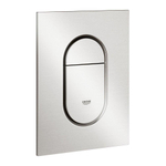 GROHE Arena cosmopolitan 2-knops S-size bedieningsplaat supersteel SW107638