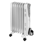 Eurom RAD 1500 Oliegevulde Radiator 1500watt 24x33x55cm Wit SW486909