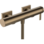 Hansgrohe Tecturis douchekraan opbouw brushed bronze SW918657