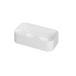 INK Spirit waskom - 45x24x12cm - 0 kraangaten - porselein wit glans SW158006