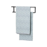 Sealskin Carre Handdoekrek Wand Compact 48x12x12cm Mat Zwart SW529103