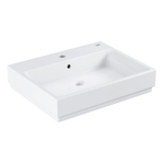 GROHE Cube keramiek wastafel 60x49 cm Met kraangat Pureguard wit SW205866