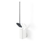 Umbra Flex toiletborstelset - 11x8x43cm - zelfklevend -ABS Wit SW928301