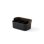 Umbra Bellwood Badkameropberger - 28x17x13cm - zwart/walnoot SW1213246