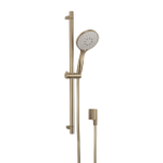 Crosswater MPRO Glijstangset 70cm met handdouche 3 standen geborsteld messing (goud) SW296097