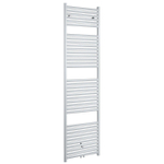 Wiesbaden Elara sierradiator wit 181.7x45cm midden onder aansluiting SW95999