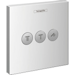 Hansgrohe ShowerSelect afbouwdeel voor inbouwstopkraan met 3 stopfuncties chroom 0452222