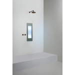 Sunshower Round Small Plus infrarood en UV licht inbouw 95x33x10cm Grey SW767731