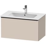 Duravit D-Neo wastafelonderkast 81x44x46.2cm 1 lade Taupe Mat SW640807