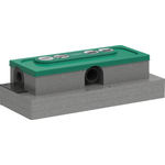 Hansgrohe uBox Universal inbouwlichaam voor rechte afvoeren vlakke installatie SW791697