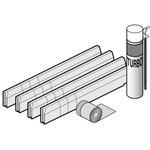 Villeroy & Boch Futurion Flat installatieset v kleine maten douchebakken hoogte verstelbaar van 135 155mm v douchebakken van 90x80cm tot 100x100cm 0949910