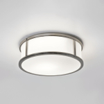 Astro Mashiko Round 230 plafondlamp exclusief E27 chroom 8.2x23cm IP44 staal A SW75631