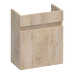 Saniclass Solution fonteinonderkast 40x45x22cm met 1 linksdraaiende deur MFC Sahara SW522735