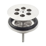 Clou Wash Me plug voor siliconen waterstop rvs geborsteld SW9442