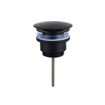 Afvoerplug always open mat zwart SW696205