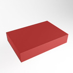Mondiaz TOP 23 Topblad - 50x23.5x12cm - geschikt voor afdekplaat - Solid surface - Fire SW1025480
