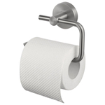 Haceka Kosmos Toiletrolhouder - zonder klep - geborsteld RVS SW653959