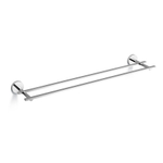 Clou Flat handdoekrek 60cm dubbel Chroom SW9754