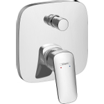 Hansgrohe Logis afdekset badkraan met zekerheidscombinatie chroom GA49773