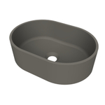 Arcqua Case waskom - ovaal - 40x28cm - mat quartz grijs SW1209141