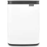 Brabantia Bo Prullenbak - 4 liter - kunststof binnenemmer - wit SW1009825