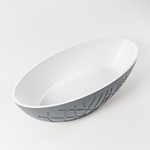 MONDIAZ HOLM Vrijstaand bad - 180x85cm - kleur Plata / Talc SW1015096