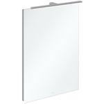 Villeroy en Boch More To See spiegel met 1 lamp LED verlichting 55x75cm 0124849