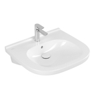 Villeroy & Boch O.novo Vita wastafel Vita met 1 kraangat met overloop 60x55cm ceramic+ wit 1025050