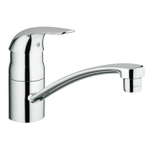 GROHE Euroeco Keukenkraan - laag - chroom SW28569