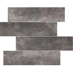 SAMPLE Kerabo Urban Black Wandtegel gerectificeerd Betonlook Zwart mat SW736001