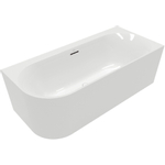 Villeroy & Boch Loop & friends half vrijstaand bad - 180x80cm - hoek rechts - Acryl Wit Alpin glans SW762314