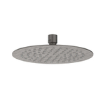 IVY Hoofddouche - slim - 20cm - antikalk nozzels - Eco-air - Geborsteld metal black PVD SW1031505