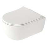 Plieger Kansas/Pressalit wandclosetpack m. wandcl. diepspoel spoelrandloos m. Pressalit Kansas D2 zitting slim 36x54.5cm m. softclose en lift-off wit SW654793