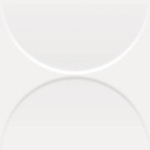 Mosa Kho Liang Decortegel 10x10cm 7.8mm witte scherf Wit SW360206