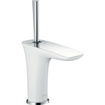 Hansgrohe PuraVida fonteinkraan met push open garnituur wit chroom 0451067