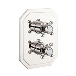 Crosswater Belgravia inbouw douchekraaan thermostatisch zonder inbouwdeel 2 functies nikkel SW487250