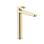 Crosswater Lazo Wastafelkraan - opbouw - hoog - geborsteld messing SW928192