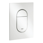 GROHE Arena cosmopolitan 2-knops S-size bedieningsplaat wit SW107640