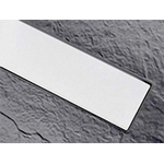 Xenz Soft douchebakafvoer Linear cover mat wit SW1002392