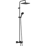 Hansgrohe Vernis Shape showerpipe 240 1jet met badthermostaat mat zwart SW803091