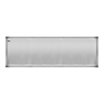 Looox Colour BoX inbouwnis - 90x30x10cm - RVS geborsteld SW108653