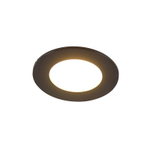 QAZQA Blanca Inbouwspot - 9x9cm - incl. LED - 3 staps dimbaar - IP44 - mat zwart SW1187214