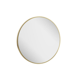 Crosswater Infinity Spiegel rond - 70cm - geborsteld messing (goud) SW1026414