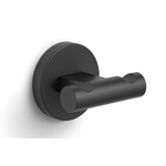 Zack SCALA Handdoekhaak - dubbel - zwart SW890965