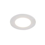 QAZQA Blanca Inbouwspot - 9x9cm - incl. LED - 3 staps dimbaar - IP44 - mat wit SW1187213