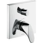AXOR Starck Organic afbouwdeel voor inbouw badkraan met zekerheidscombinatie met omstel chroom 0451513
