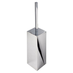 Geesa Modern Art Toiletborstel met houder Chroom (zwarte borstelkop) 0653513