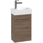 Villeroy & Boch Avento wastafelonderbouwkast 1 deur 34x51.4x20.2cm rechts arizona oak SW448538