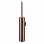 Qisani Flow toiletborstel met houder wand Geborsteld PVD Copper (koper) SW728956